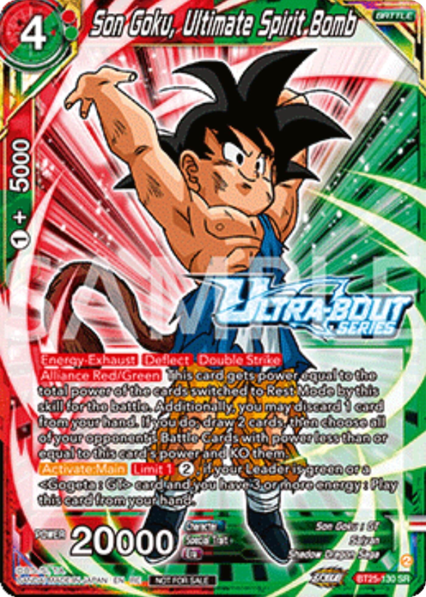 Son Goku, Ultimate Spirit Bomb (Event Pack 17) (BT25-130) [Promotion Cards] | Devastation Store