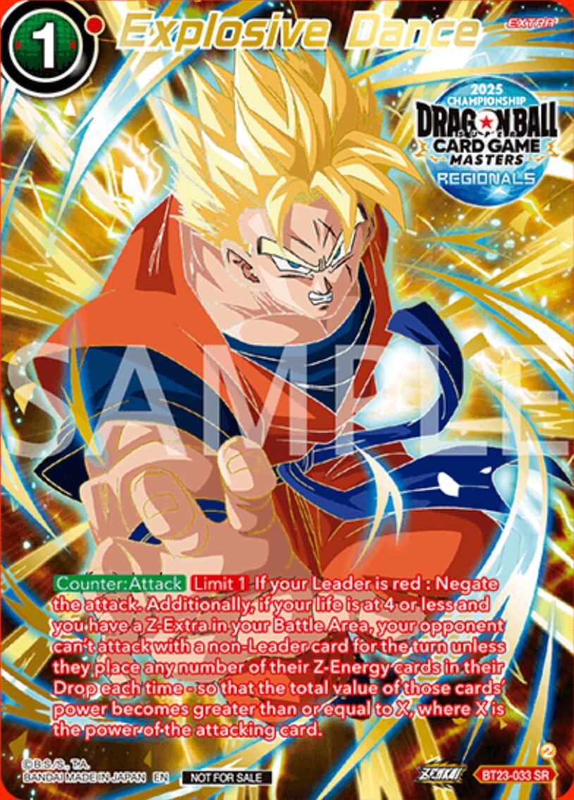 Explosive Dance (Alt-Art Card) (BT23-033) [Promotion Cards] | Devastation Store