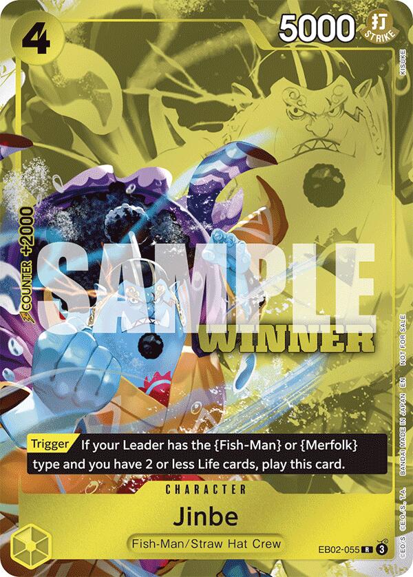 Jinbe (Winner Pack 2025 Vol. 3) [One Piece Promotion Cards] | Devastation Store