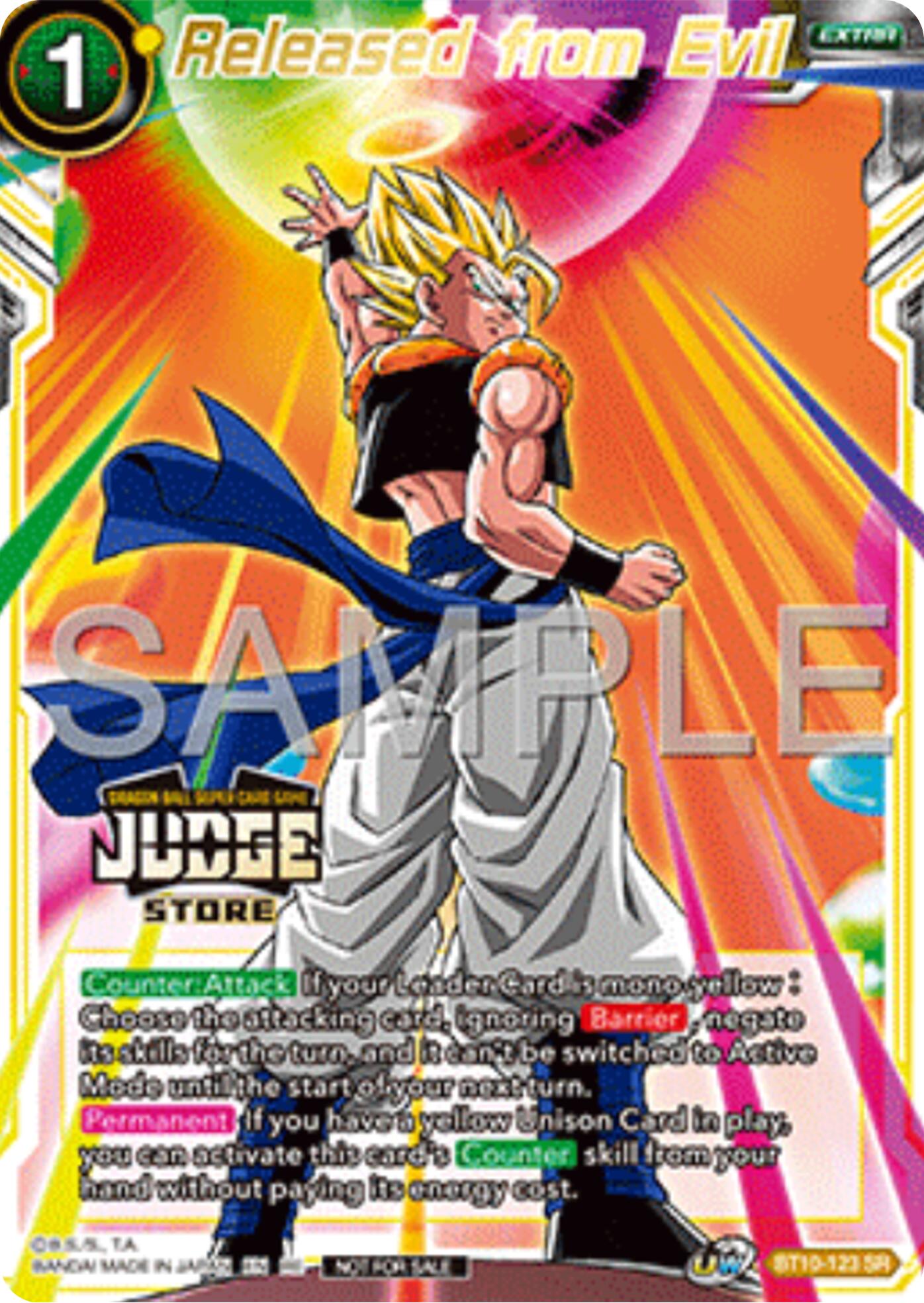 Released from Evil (Judge Pack Vol.17) (Store) (BT10-123) [Tournament Promotion Cards] | Devastation Store
