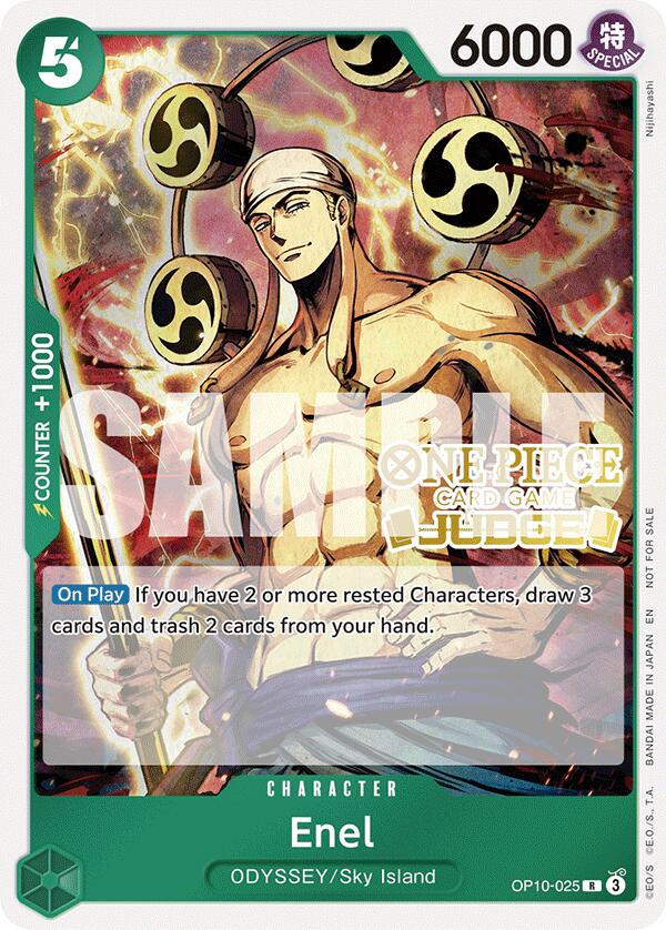 Enel (Judge Pack Vol. 6) [One Piece Promotion Cards] | Devastation Store