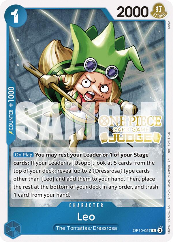 Leo (Judge Pack Vol. 6) [One Piece Promotion Cards] | Devastation Store