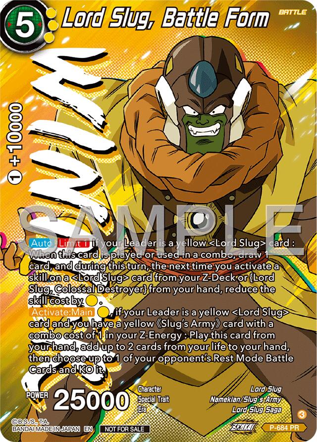Lord Slug, Battle Form (Zenkai Series Tournament Pack Vol.12) (Winner) (P-684) [Tournament Promotion Cards] | Devastation Store