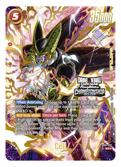 Cell (Championship 2025-2026) [Fusion World Tournament Cards] - Devastation Store | Devastation Store