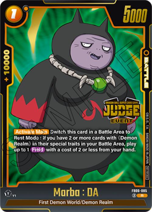 Marba : DA (Judge Pack 04 - Event) [Fusion World Tournament Cards] | Devastation Store