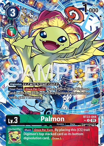 Palmon [BT22-044] (Box Topper) [Cyber Eden] | Devastation Store