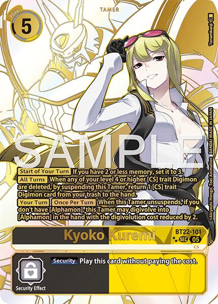 Kyoko Kuremi [BT22-101] (Rare Pull) [Cyber Eden] | Devastation Store
