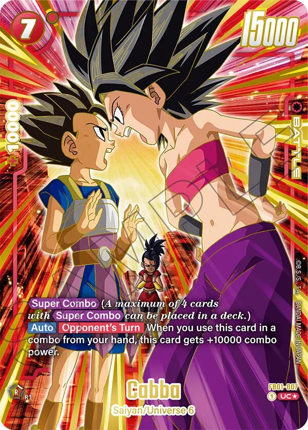 Cabba (1st Anniversary Set) [Fusion World Promotion Cards] | Devastation Store