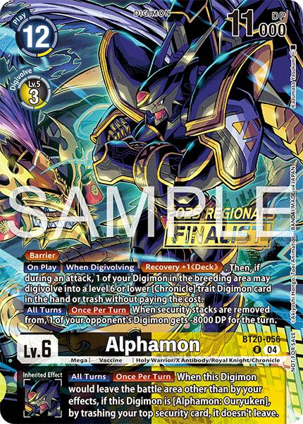 Alphamon [BT20-056] (Regionals 25-26 Season 2 Finalist) [Release Special Booster Ver.2.0] | Devastation Store