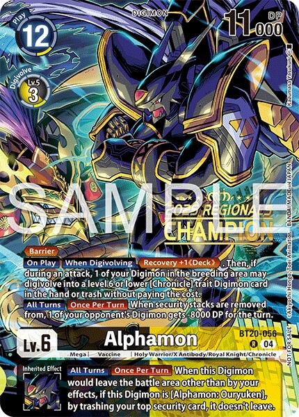 Alphamon [BT20-056] (Regionals 25-26 Season 2 Champion) [Release Special Booster Ver.2.0] | Devastation Store