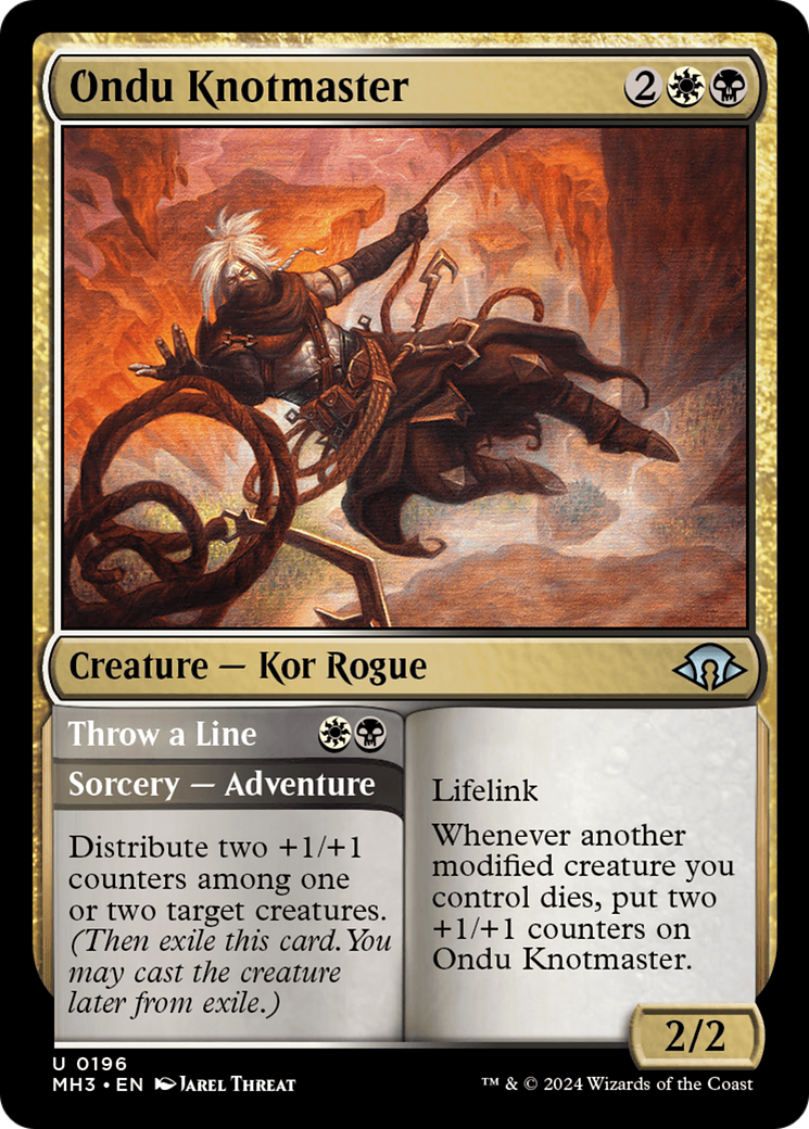 Ondu Knotmaster // Throw a Line [Modern Horizons 3] | Devastation Store