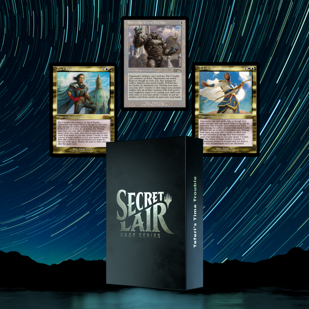 Secret Lair: Drop Series - Teferi's Time Trouble | Devastation Store