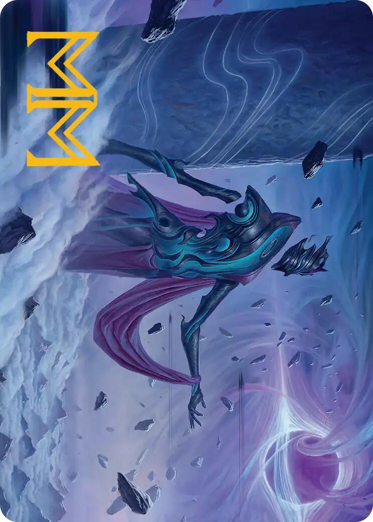 Bygone Colossus Art Card (Gold-Stamped Signature) [Edge of Eternities Art Series] | Devastation Store