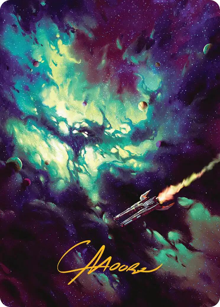 Blinkmoth Nexus Art Card (Gold-Stamped Signature) [Edge of Eternities Art Series] | Devastation Store