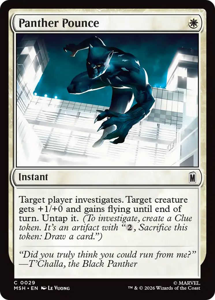 Panther Pounce [Marvel Super Heroes] | Devastation Store