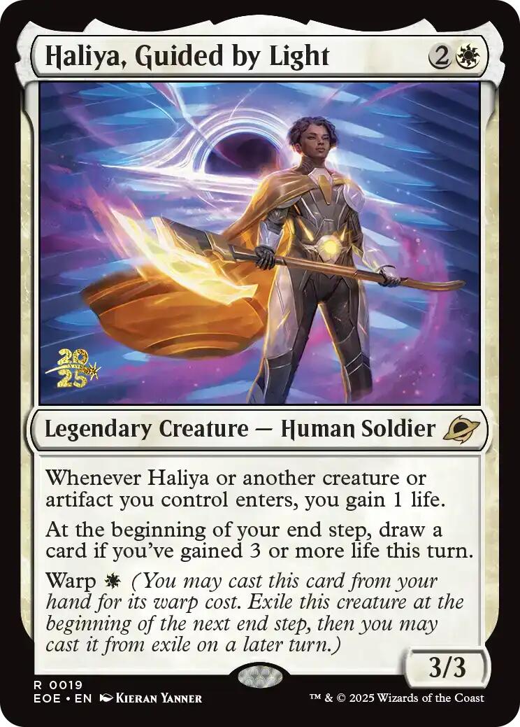 Haliya, Guided by Light [Edge of Eternities Prerelease Promos] | Devastation Store