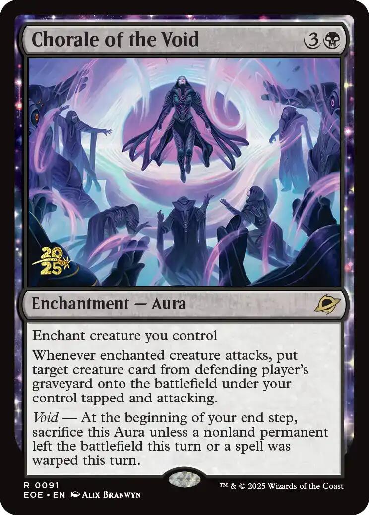 Chorale of the Void [Edge of Eternities Prerelease Promos] | Devastation Store