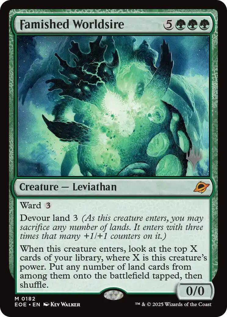 Famished Worldsire [Edge of Eternities Promo Pack] | Devastation Store