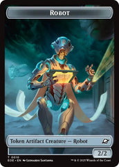 Robot // Lander (0008) Double-Sided Token [Edge of Eternities Tokens] | Devastation Store