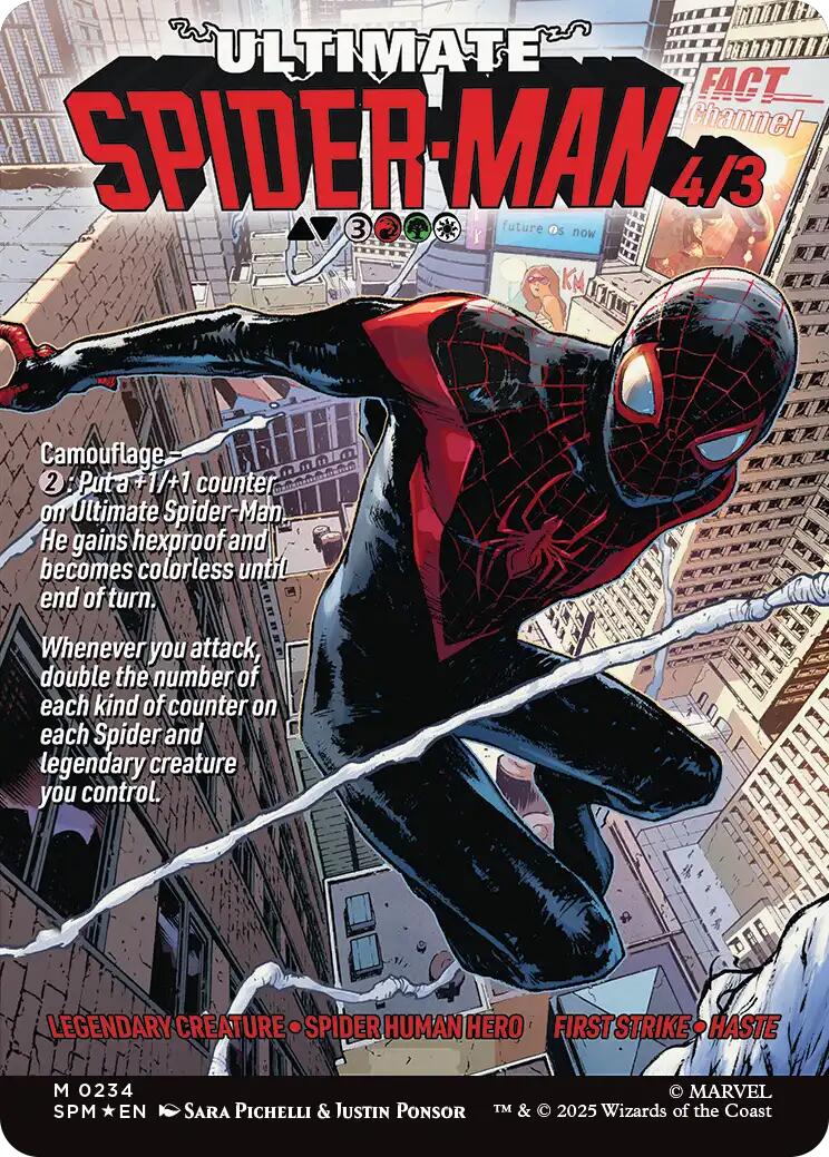 Miles Morales (0234) (Borderless) [Marvel's Spider-Man] | Devastation Store