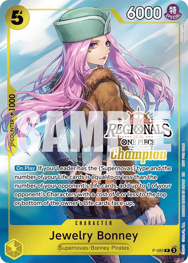 Jewelry Bonney (Offline Regional Champion Card Set 2025 Vol.2) [One Piece Promotion Cards] | Devastation Store