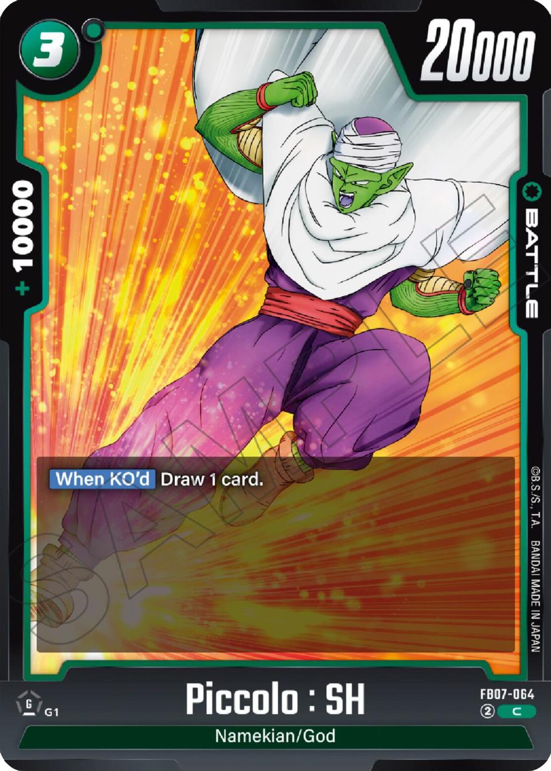 Piccolo : SH (FB07-064) [Wish For Shenron] | Devastation Store