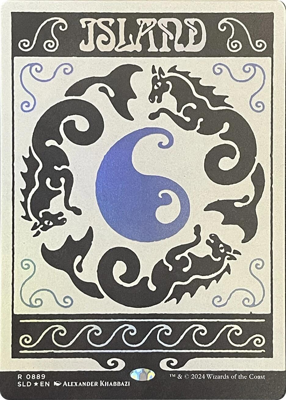 Island (0889) (Rainbow Foil) [Secret Lair Drop Series] | Devastation Store