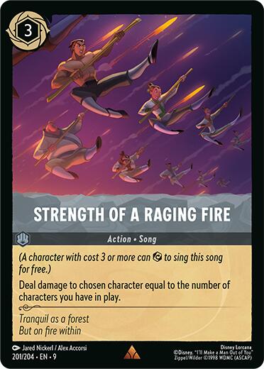 Strength of a Raging Fire (201/204) [Fabled] | Devastation Store