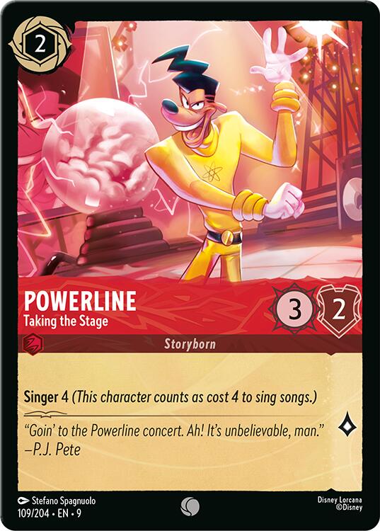 Powerline - Taking the Stage (109/204) [Fabled] | Devastation Store