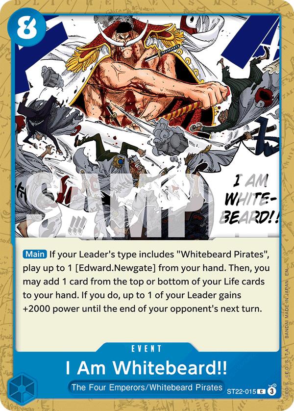I Am Whitebeard!! [Starter Deck: Ace & Newgate] | Devastation Store