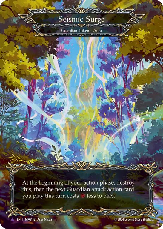 Seismic Surge (Forest) (Marvel) [MPG112] (Mastery Pack Guardian)  Cold Foil | Devastation Store