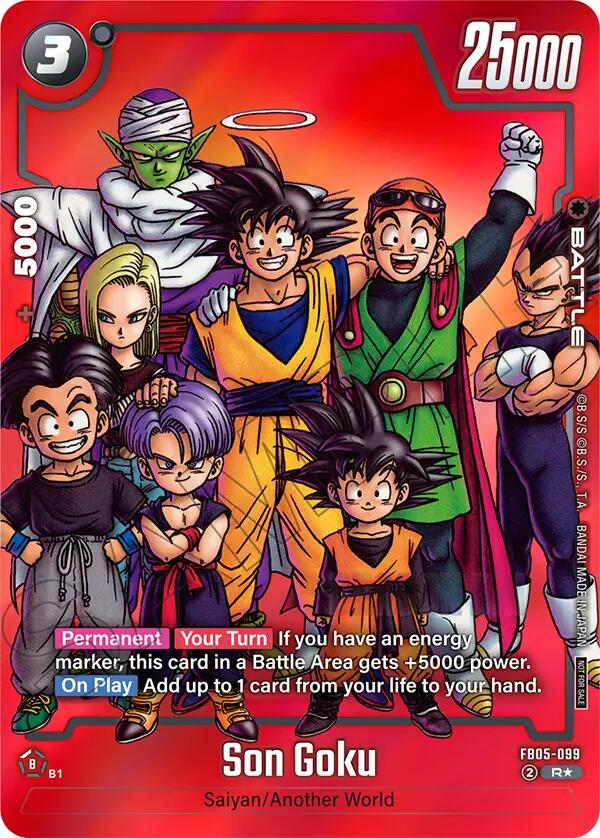 Son Goku (FB05-099) (Limited Pack MANGA Version 01) [Tournament and Championship Promos] - Devastation Store | Devastation Store