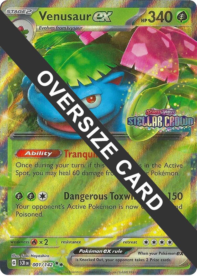 Venusaur ex (001/142) (Jumbo Card) [Miscellaneous Cards] | Devastation Store