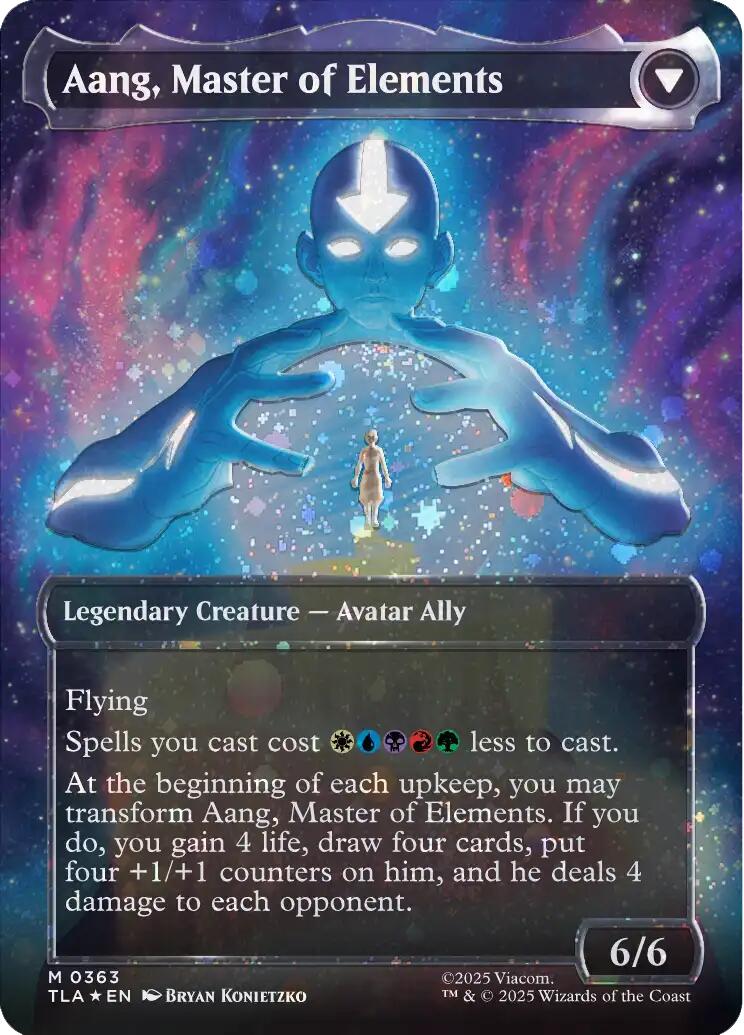 Avatar Aang (Raised Foil) [Avatar: The Last Airbender] | Devastation Store