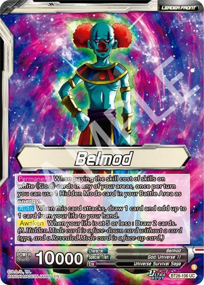 Belmod // Belmod, God of Destruction (SLR) (BT28-106) [Prismatic Clash] | Devastation Store