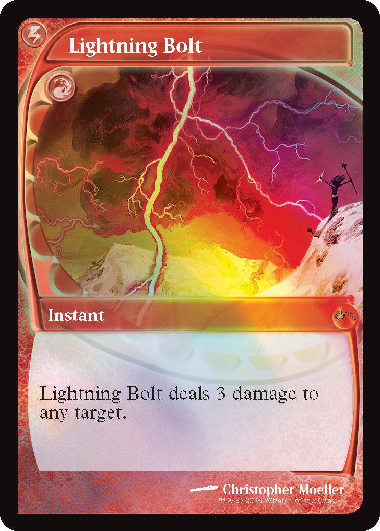 Lightning Bolt (Retro Frame) [Secret Lair Drop Series] | Devastation Store
