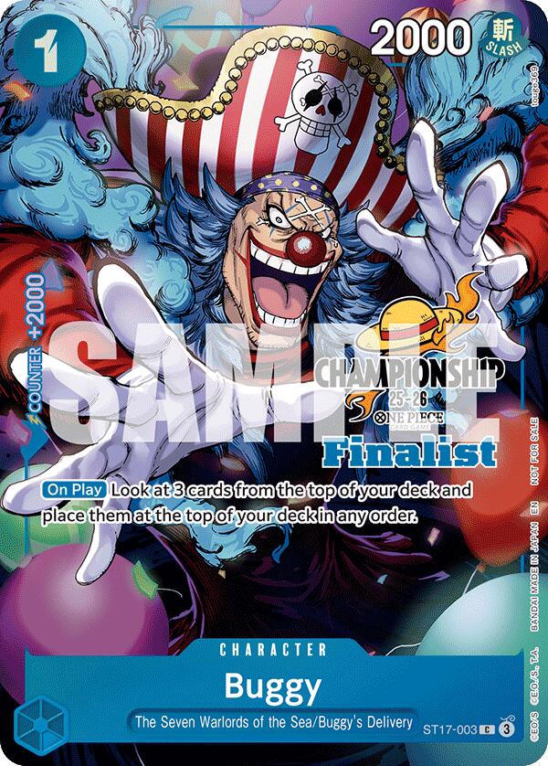 Buggy (CS 25-26 Finalist Card Set 1) [One Piece Promotion Cards] | Devastation Store