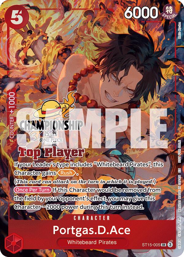 Portgas.D.Ace (CS 25-26 Top Player Pack) [One Piece Promotion Cards] | Devastation Store