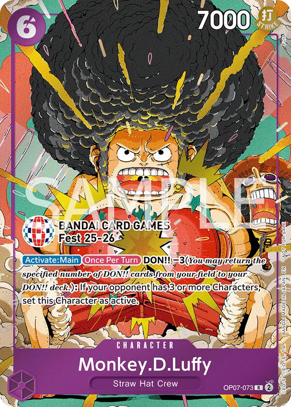 Monkey.D.Luffy (BANDAI Card Games Fest 25-26) [One Piece Promotion Cards] | Devastation Store