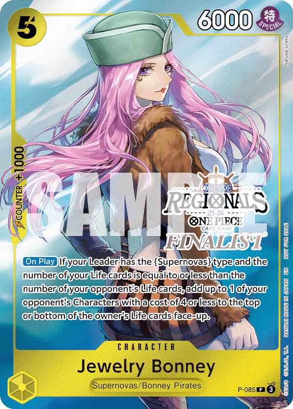 Jewelry Bonney (Online Regional Finalist Card Set 2025 Vol.2) [One Piece Promotion Cards] | Devastation Store