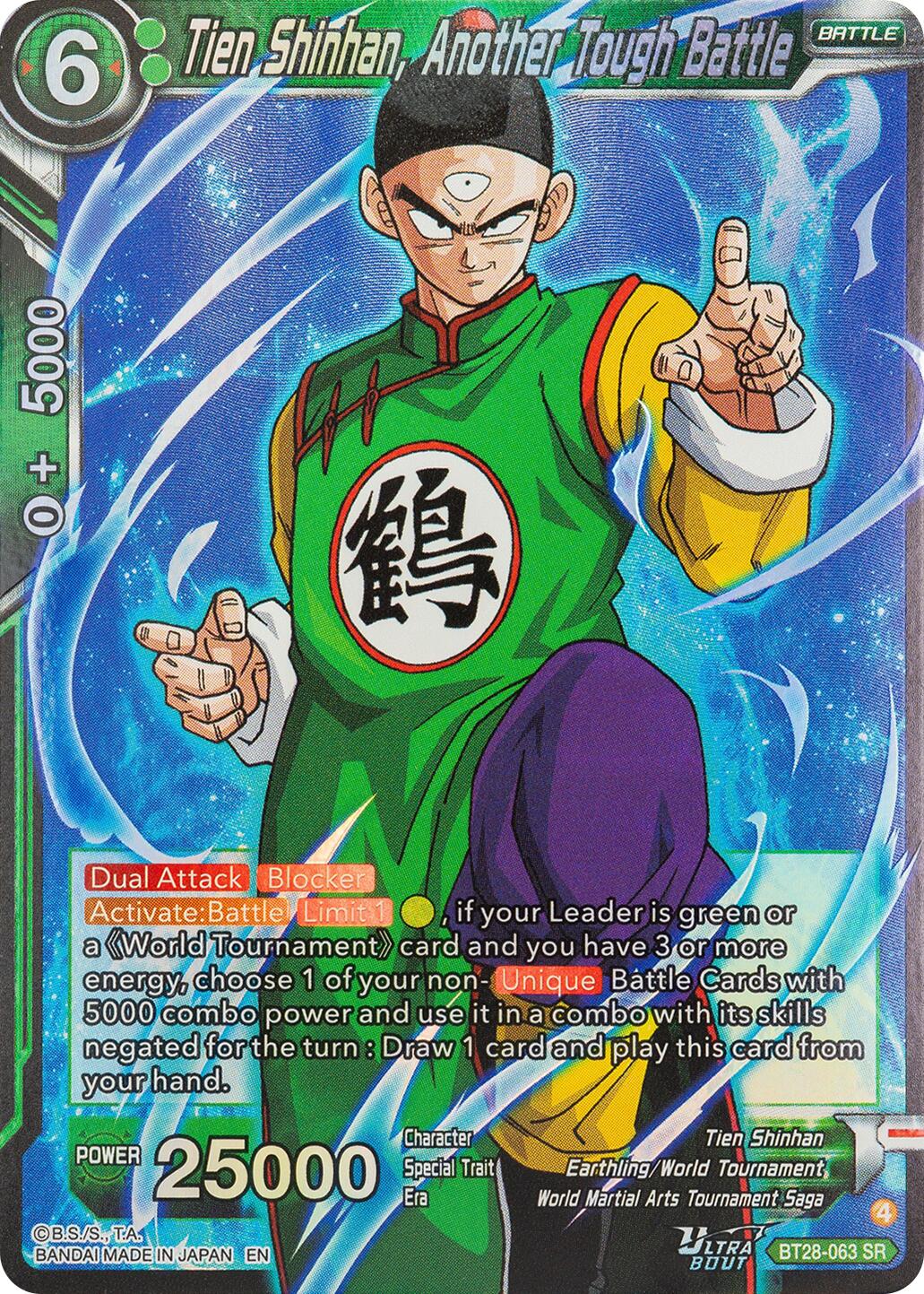 Tien Shinhan, Another Tough Battle (BT28-063) [Prismatic Clash] | Devastation Store