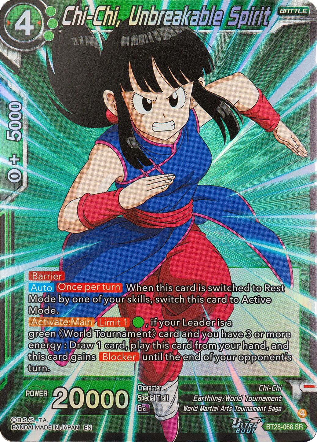 Chi-Chi, Unbreakable Spirit (BT28-068) [Prismatic Clash] | Devastation Store