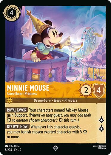 Minnie Mouse - Sweetheart Princess (5/204) [Fabled] | Devastation Store