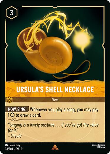 Ursula's Shell Necklace (33/204) [Fabled] | Devastation Store