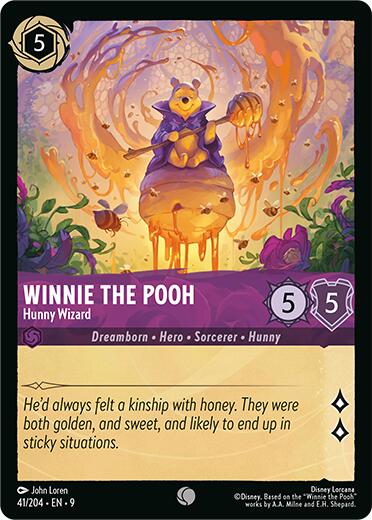 Winnie the Pooh - Hunny Wizard (41/204) [Fabled] | Devastation Store