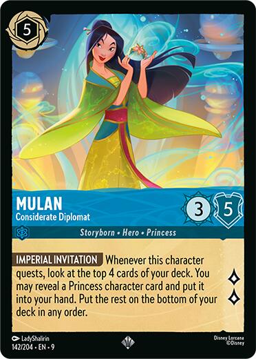 Mulan - Considerate Diplomat (142/204) [Fabled] | Devastation Store