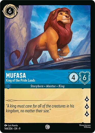 Mufasa - King of the Pride Lands (144/204) [Fabled] | Devastation Store