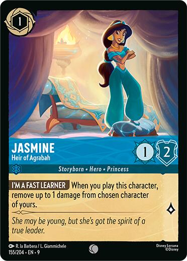 Jasmine - Heir of Agrabah (155/204) [Fabled] | Devastation Store
