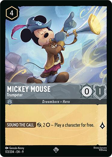 Mickey Mouse - Trumpeter (172/204) [Fabled] | Devastation Store