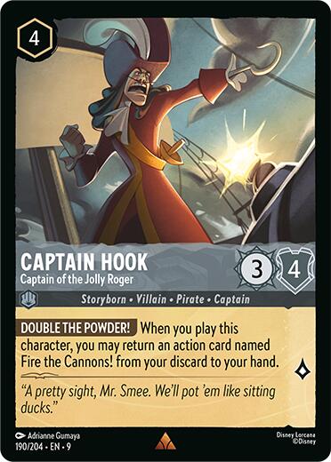 Captain Hook - Captain of the Jolly Roger (190/204) [Fabled] | Devastation Store